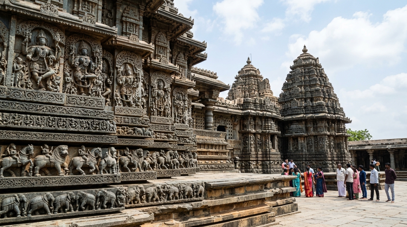 Taxi to Halebeedu from Mangalore Airport