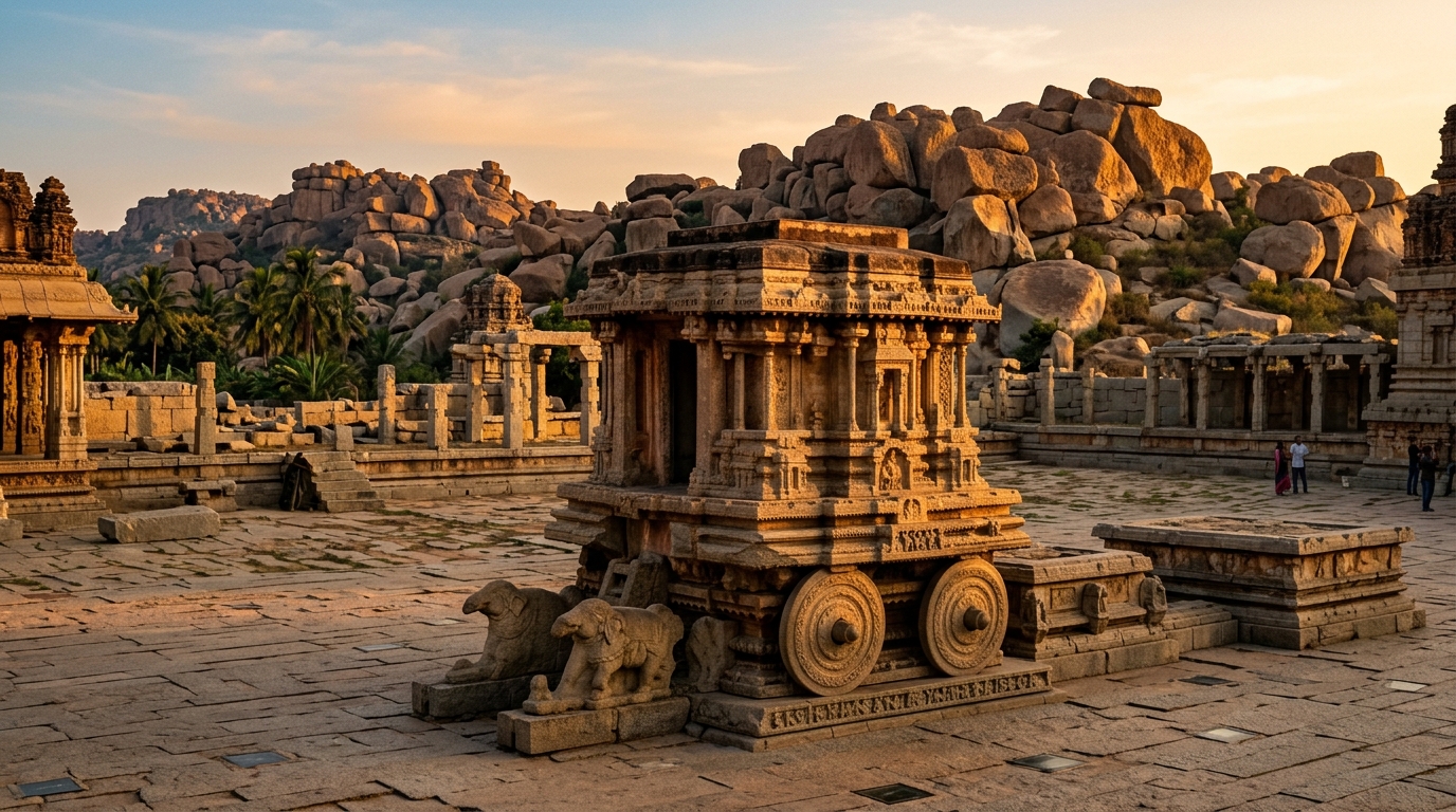 Taxi service from Mangalore Airport to Hampi Karnataka