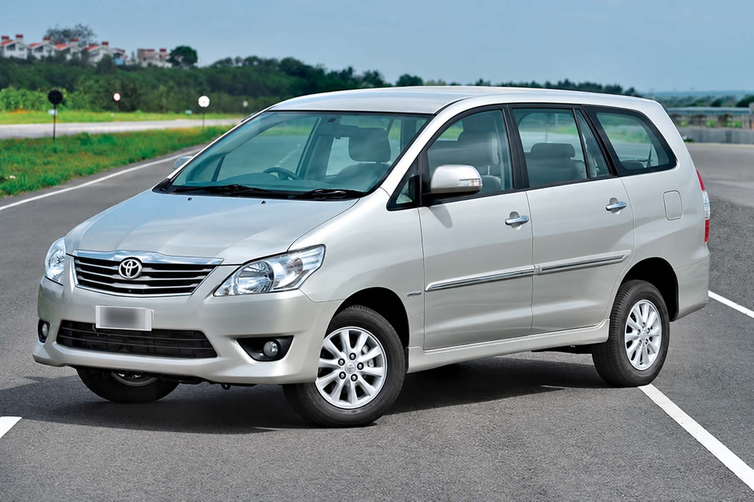 Toyota Innova SUV passenger car for family tours